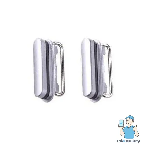 Volume Side Button Outer for Apple iPhone 6 White